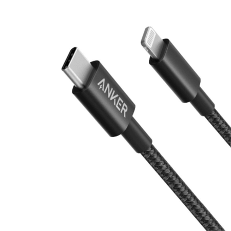 انكر كيبل شحن 322 من ايفون الي تايب سي 180 سم