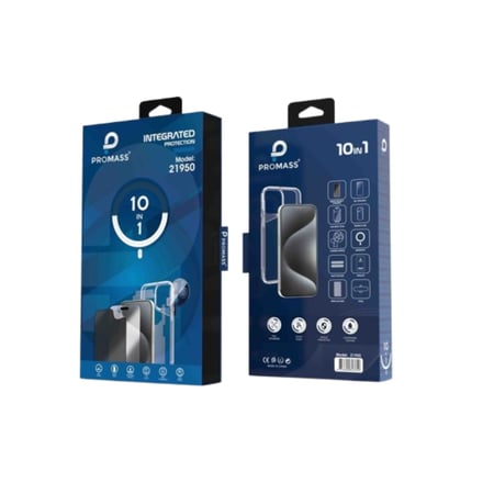 طقم حماية PROMASS 10 في 1 لهاتف S25 Ultra