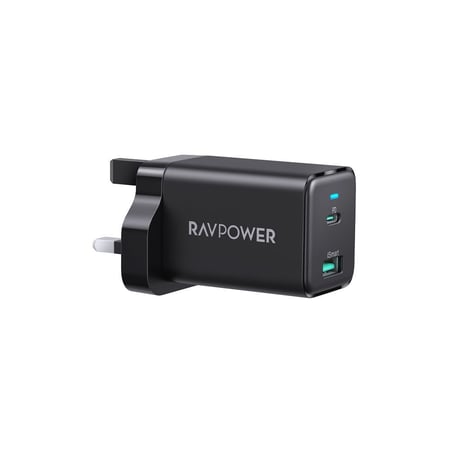 شاحن جداري ذكي PD Pioneer 45W Gan 2-Port Wall Charger