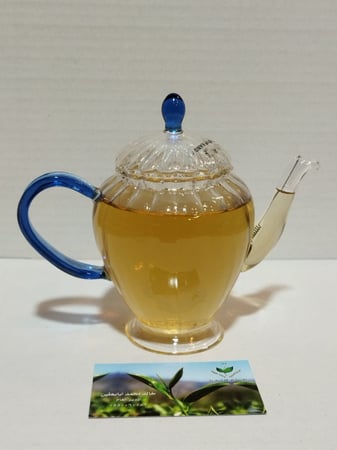 براد زجاج  350 مل ومصفاة  منفصله