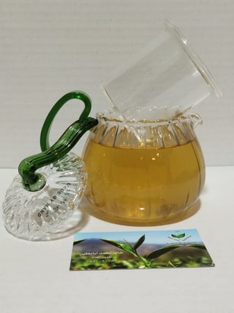 براد زجاج  360 مل ومصفاة  منفصله