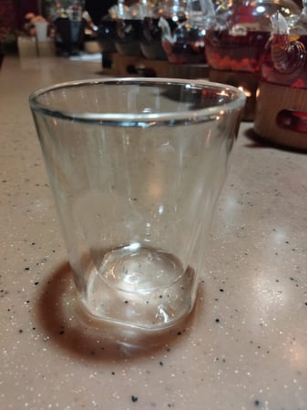 كوب دبل شفاف سادة (200مل) 1 | 1 Double layer mug (200ml)