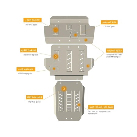 Toyota Sequoia Skid Plates
