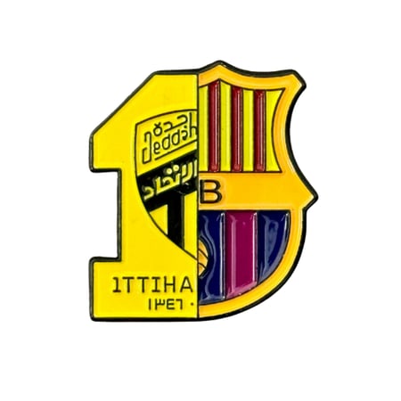 ملصق حديد الاتحاد و برشلونة