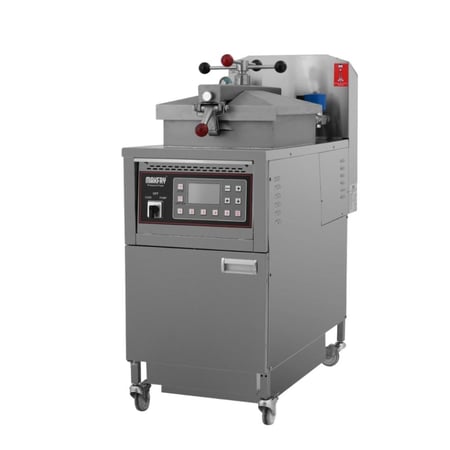 مكينة بروستد الكتروني 25 لتر - تركي