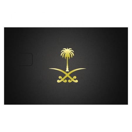 ستيكر شعار السيفين والنخلة