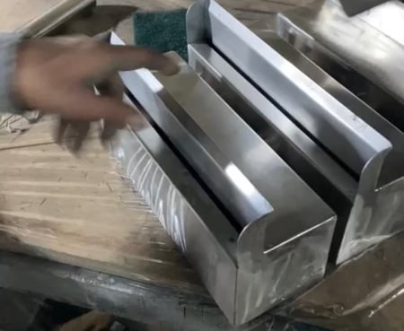 مصب شلال استيل مفتوح/ مغلق مقاس 30cm