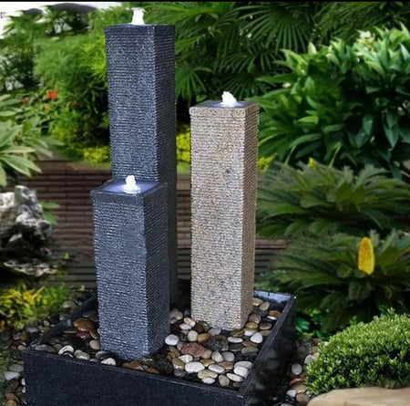 انارة ملون للنوافير حجم صغير  6 شمعات  12v