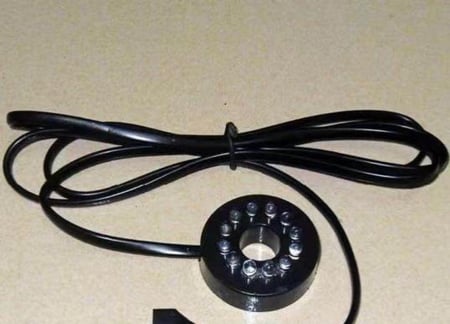 إنارة صفراء شمعة  برتقالي للنوافير حجم صغير 12 شمعة v220 LED