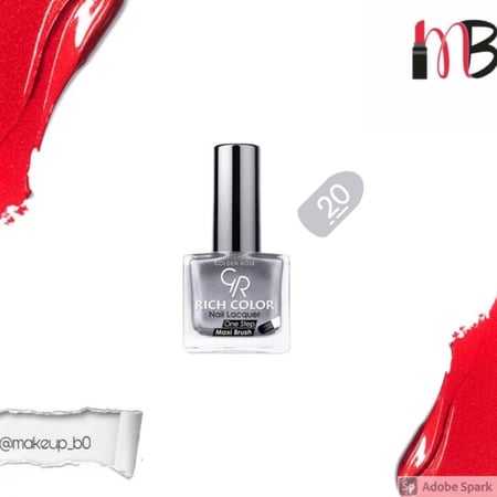 مناكير جولدن روز