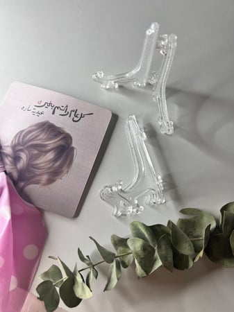 حامل توزيعات اكريلك شفاف