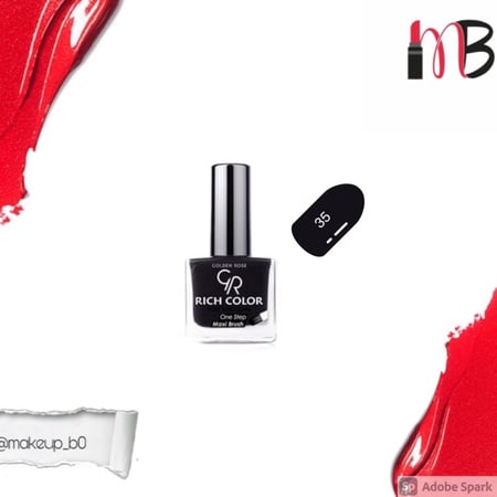 مناكير جولدن روز