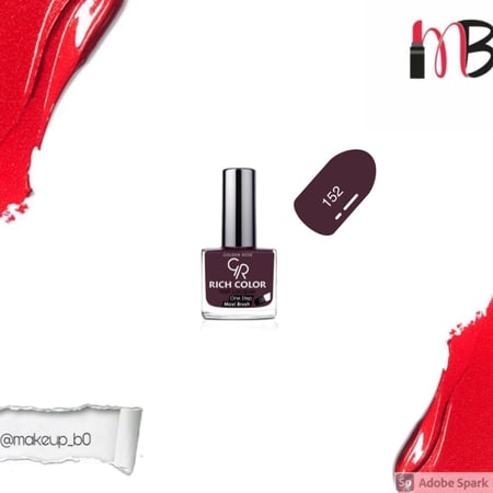 مناكير جولدن روز