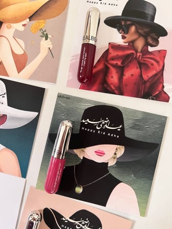 توزيعات ثيم العيد مع روج