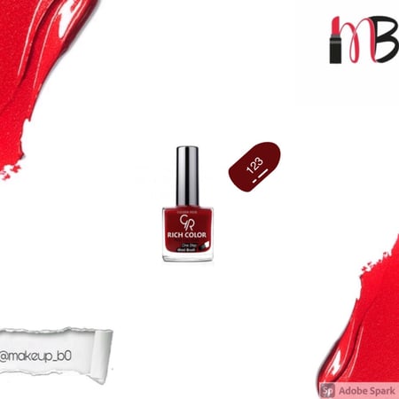 مناكير جولدن روز