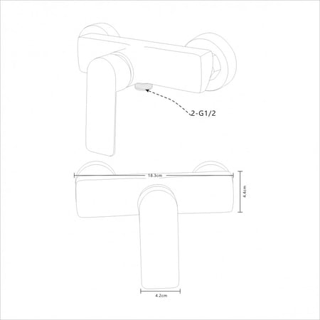 خلاط شطاف VERAGO - ذهبي