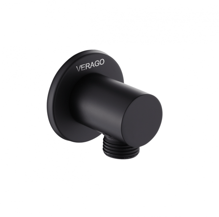كوع مخفي Verago مدور - اسود