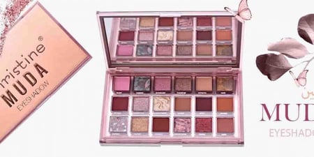 باليت ظلال الصحراء 18 لون للعيون من كرستين - CH-E2103