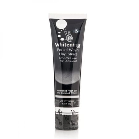 غسول الوجه المبيض بخلاصة طين البحر الميت من واي سي - 100 مل