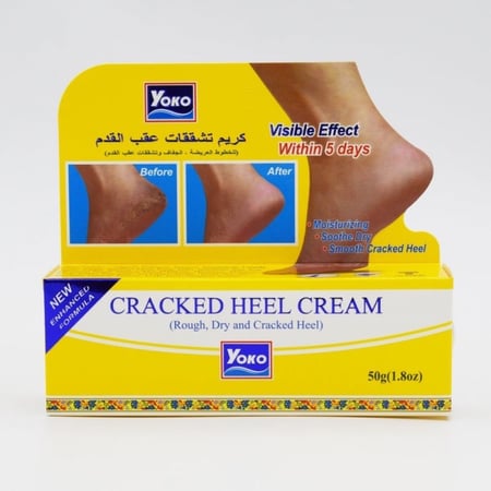 كريم تشققات عقب القدم من يوكو - 50 مل