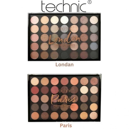 باليت ظلال عيون مكون من 35 لون من تكنيك - باليتات متعددة