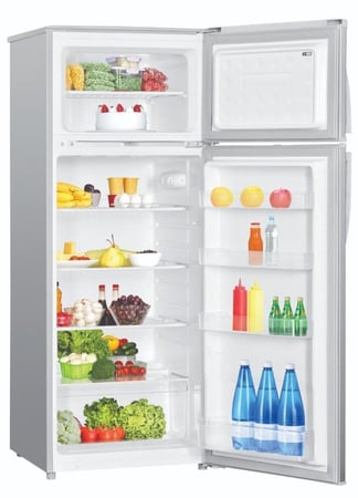 KMF-255-H-ثلاجة KMC 8.8قدم ابيض
