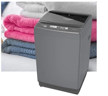 GSTL10V8SM-غسالة جنرال سوبريم اتوماتيك فتحة علوية 10 ك رمادي