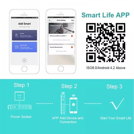 توصيلة ذكية بمخارج Type-c - تحكم عن بعد