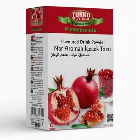 مسحوق شراب بطعم الرمان تروكو بابا 300جرام