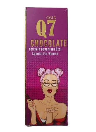 شوكولاتة للنساء لعلاج البرود و زيادة الرغبة قطعة- من Gold Q7