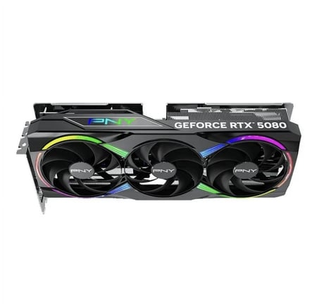 PNY GEFORCE  GTX 5080 16GB OC ARGB  كرت شاشه