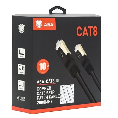 سلك شبكه Cable CAT8 ASA 10m