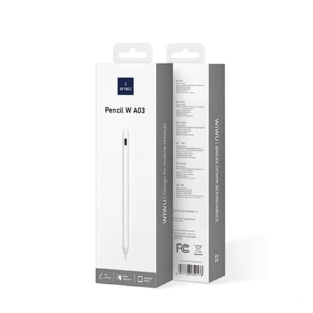 قلم Wiwu Pencil W A03 الأبيض