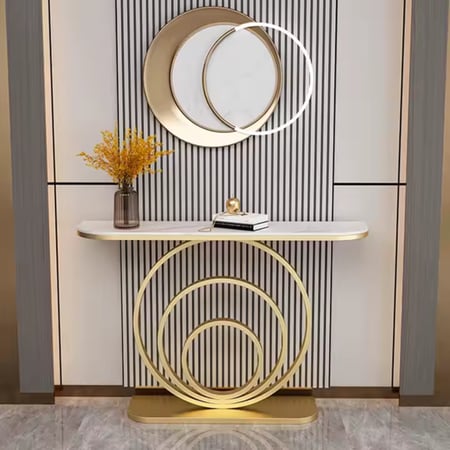 كونسول حديدي بتصميم عصري