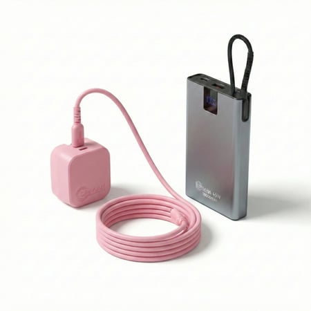 باقة أورماك برو  – كيبل 60 وات وردي سوفت+ شاحن 35 وات + باور بانك HA-P21 20,000mAh