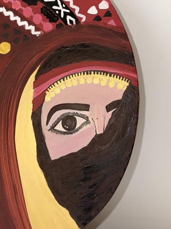 دف _ تراث الشمال _ حجم كبير