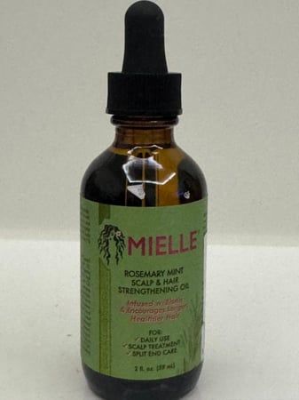 زيت ميل بالنعناع واكليل الجبل للشعر من عطارة ركن البادية