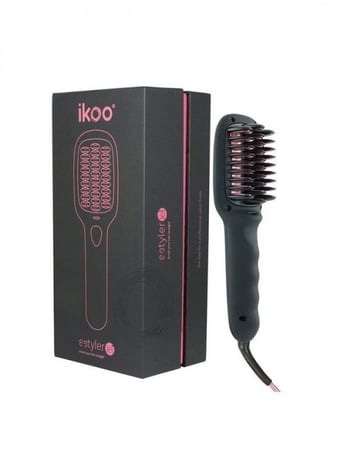 ايكو - فرشاة تصفيف الشعر ikoo- e-styler- jet -beluga black