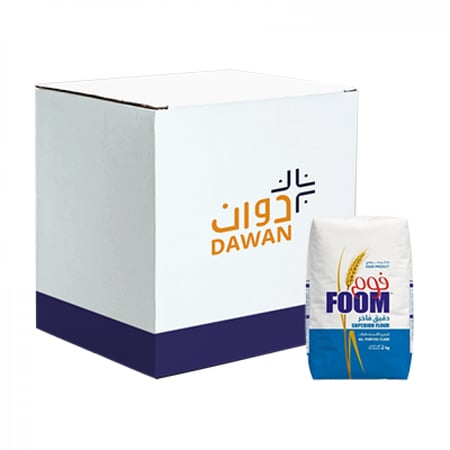 دقيق فوم فاخر 1كيلو/10عبوات بالربطة