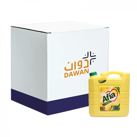 زيت ذرة عافية 9 لتر / 2 عبوة بالكرتون