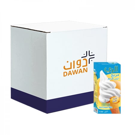 مزيج ايسكريم الري فانيلا 1 لتر/  12 عبوة بالكرتون