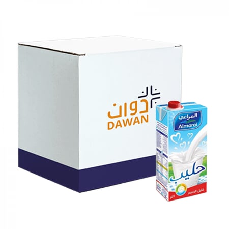 حليب المراعي قليل الدسم 1لتر/12عبوة بالكرتون
