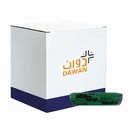 كيس أسود مقاس 50/ 10 حبات بالكرتون