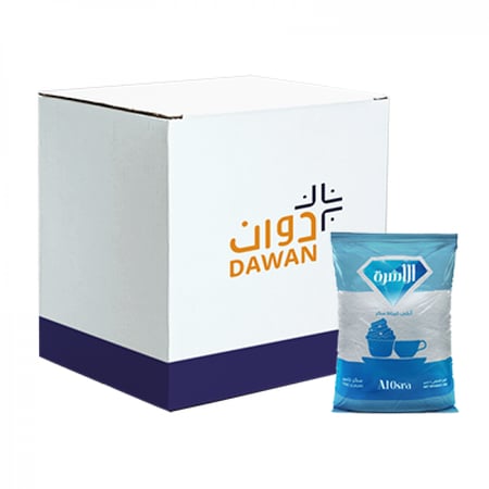 سكر الأسرة ناعم 2 كجم / 10 اكياس بالكرتون