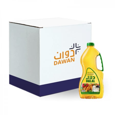 زيت دلال شفاف  1.5 لتر / 6 عبوات بالكرتون