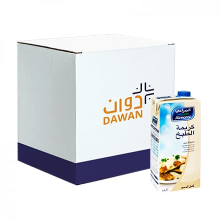 كريمة طبخ المراعي 1لتر/12عبوة بالكرتون