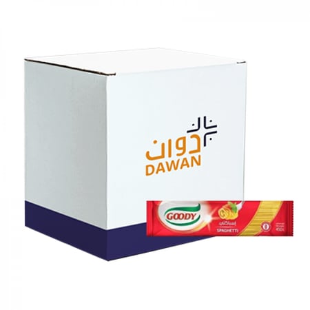 مكرونة قودي سباقيتي 450ج/24 عبوة بالكرتون