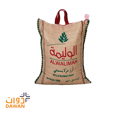 أرز الوليمة بسمتي 10 كجم /4 اكياس