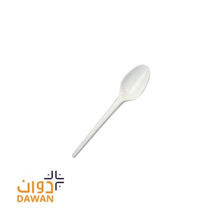 ملاعق كبيرة بيضاء /1000حبة بالكرتون