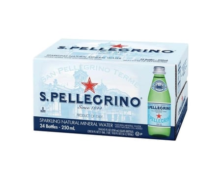 كرتون مياه غازية سان بيليغرينو 24 عبوة